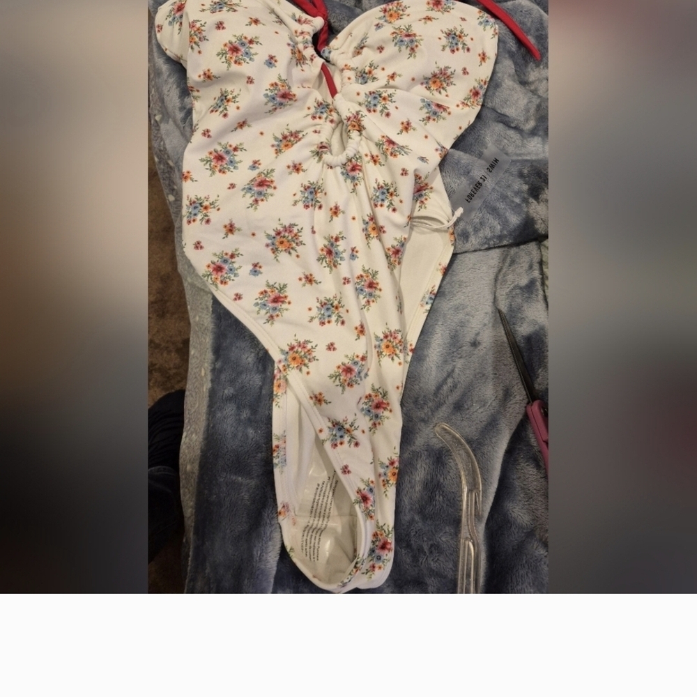 Forever 21 Red and White Jeans with Vibrant Style